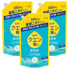 Lenor 蘭諾 檸檬酸消臭衣物漂洗劑補充包 清新綠香, 380ml, 3包