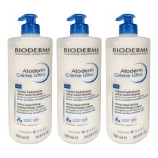 BIODERMA 舒益B3彈潤修護輕乳霜, 500ml, 3件