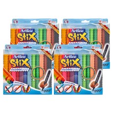 Artline STIX 凍凍粗芯積木色筆套裝 獎勵包, 12色, 4盒