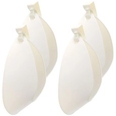 小麥購物 G016吹風機收納掛套 83g, 4個, 白色