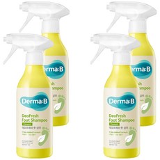 Derma B Deofresh 森林香氛足部洗髮精 400ml, 4個, 1入