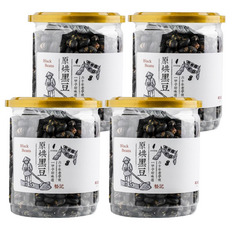 松記 原烘黑豆 200g/罐 台灣零嘴, 4罐