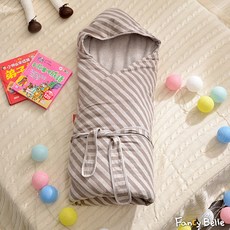 Fancy Belle 斯卡線曲 色坊針織兒童包巾兩用被 90*90cm 1個