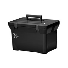 Vivid手提冰箱+貼紙組, 黑色, 15L