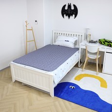 델루체 프리미엄 EMF 원적외선 탄소열선 캠핑용 전기매트 DLC-S608NK, Blue 삼각체크, 중