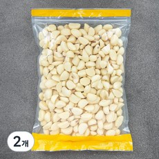 국내산 깐마늘, 1kg, 2개