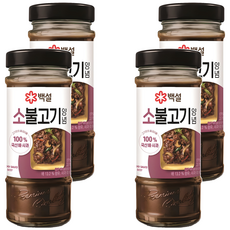CJ BEKSUL 白雪 牛肉烤肉醬, 500g, 4個