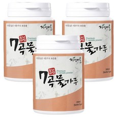 Jayeonmaeul 優質7種穀物面膜粉, 1罐, 3罐