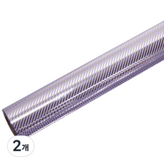 POPO FANCY YOUNG PLAZA 斜紋塑膠鍍膜包裝紙 26.5cm x 20m, 紫色, 2個