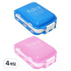 金容碩生活研究所 3層藥盒 隨機出貨, 4個