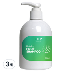 제이에이치피 녹초엽 풋샴푸, 1개입, 300ml, 3개