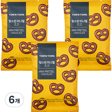 Tom n Tom 的甜美迷你切爾巧克力, 85g, 6個