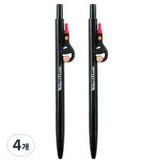 핑크풋 월레스와 그로밋 허그펜 0.7mm, 1종 맥그로우, 4개