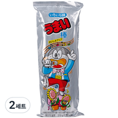 UMAIBO 玉米濃湯口味+起司口味+明太口味零食棒組, 270g, 2袋