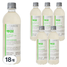 비타민웰 액티브 사과맛 비타민음료, 18개, 500ml