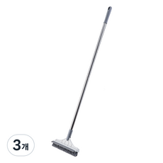 코멧 3in1 다용도 롱스탠드 바닥 청소솔, 화이트, 3개