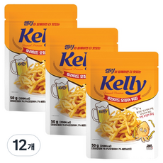 수산곳간 켈리 리얼 오징어튀김, 12개, 50g