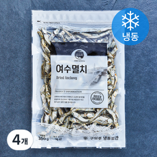 조혜정의멸치연구소 여수멸치 국물용 (냉동), 4개, 300g