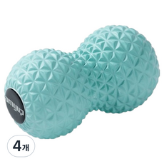 amyup 艾邁運動 Clonine 筋膜放鬆花生按摩滾球, 4個, 薄荷