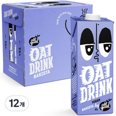 allgood 오트 드링크 바리스타, 1L, 12개