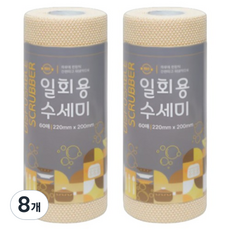 일회용 수세미, 8개, 60개입