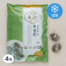 유기방아 쑥경단 (냉동), 450g, 1개입, 4개