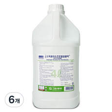 그린제약 이소프로필알콜액, 6개, 4L