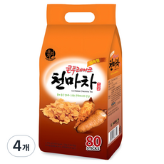 우리차 실속형 콘푸레이크 천마차, 18g, 80개입, 4개