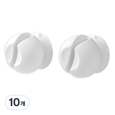 Bropick 吸盤式牙刷架, 單一顏色, 10個