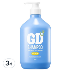TRUST TS G.D青少年去屑洗髮精 男生, 800g, 3個