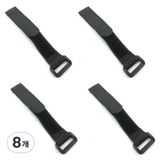 Moapik 魔鬼氈束帶綁帶, 8個, 黑色