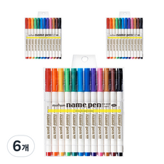 munhwA 12色簽字筆, 混合顏色, 72個