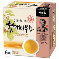 쌍계명차 김동곤 명인이 만든 헛개나무차, 1g, 40개입, 6개