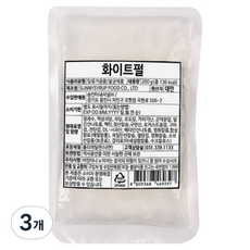 Delight Garden 白色蒟蒻珍珠, 3個, 1入, 200g