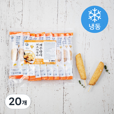 제주광어 치즈 어묵바 (냉동), 70g, 20개