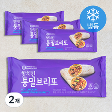 남향푸드또띠아 핫치킨 통밀브리또 (냉동), 125g, 4개입, 2개