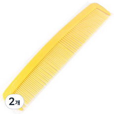 블루리빙 카니발 머리 빗대, 옐로우, 2개