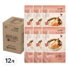 코들 강아지 영양가득 보양식 파우치, 삼계탕, 160g, 12개