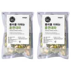 마켓밀러 풍미를 더하는 훈연대파, 2개, 200g