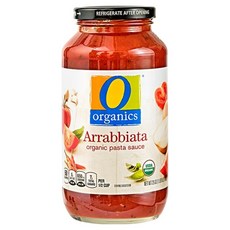 O organics 義大利麵香辣茄醬, 709克, 1個