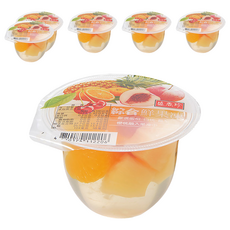 盛香珍 綜合鮮果凍, 180g, 6個