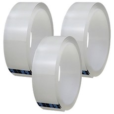 JOJO 無痕超強力矽膠雙面膠帶 2mm x 1m, 單一顏色, 3個