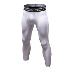 男款緊身七分健身運動內搭褲