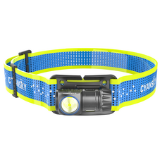 CYANSKY L1 輕量化頭燈, 800流明 紅白雙光源，黑色，1個