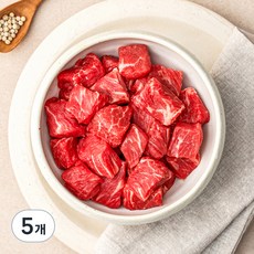 호주산 소고기 국거리용 (냉장), 300g, 5개