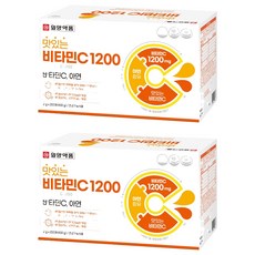 일양약품 맛있는 비타민C 1200, 400g, 2박스