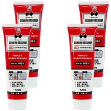 You Can Buy 超級除霉凝膠, 120g, 4條, 輕鬆除霉防霉，適用於多種潮濕角落