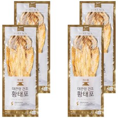 마켓밀러 대관령 건조 황태포, 70g, 4개