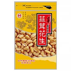 台灣土豆王 蒜茸花生, 蒜味濃郁, 超大顆, 130g, 1包