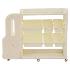 巧福 大巴士層架收納櫃 CF-C03, 1個, 白色